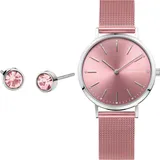 BERING Damen Uhr Quarz Movement - Charity Collection mit Edelstahl und Saphirglas 14134-999-GWP