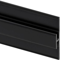 Schulte Flächenverbinder für Duschrückwand DecoDesign 210 cm Schwarz