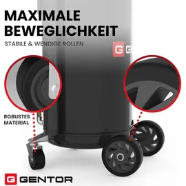 GENTOR Ölauffangwanne Leder 80 L schwarz