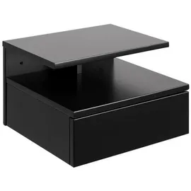 VCM Nachttisch 1 Schublade Schwarz