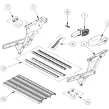 Thule Motorachse Step electric V15 460 Alu / 550 Alu