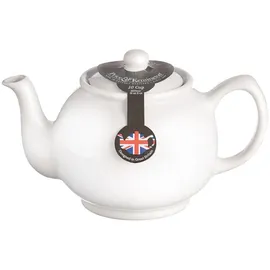 Price & Kensington Teekanne weiß, B:16cm H:14cm, Steingut, Kannen, Steingut