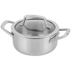 Ninja EverClad Suppentopf aus Edelstahl 20cm, ofenfest bis 315°C, Edelstahl