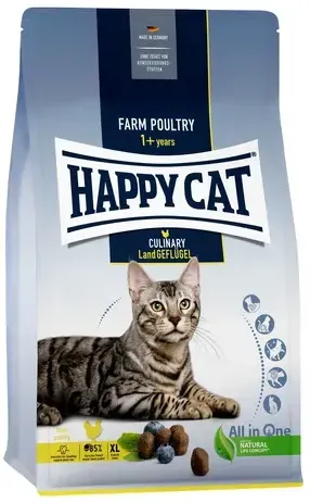 Happy Cat Katzentrockenfutter Culinary Adult Land Geflügel