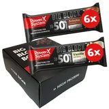 Protein Riegel Big Block Mix Pack 12 x 100g 50% Eiweiß Muskelaufbau Low Sugar