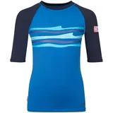 TROLLKIDS Haukland T Badeshirt Blau 116
