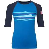 TROLLKIDS Haukland T Badeshirt Blau 116