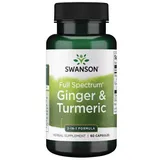 Swanson Ginger & Turmeric  Kapseln 60 St.