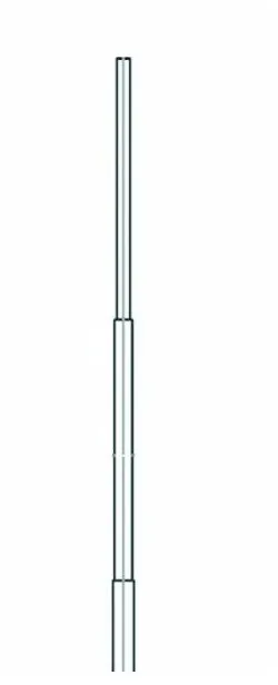 Metalogalva Aufsatzmast 4,0/76 zylindr. abgesetzt Gesamt: 4,8m