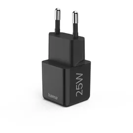 Hama Schnellladegerät Super-Mini-Charger USB-C PD 25 W Schwarz