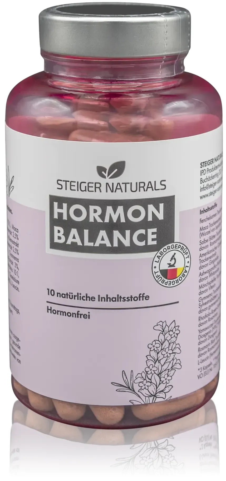 Steiger Naturals Harmony Balance Pflanzenextrakt-Komplex (90 Kapseln)