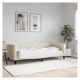 vidaXL Tagesbett 90 x 200 cm creme