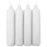 OLShop AG Adventskerzen 25 x 135 mm 4 St. weiß