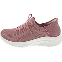 SKECHERS Ultra Flex 3.0 Brilliant Path Sneakers,Sports Shoes, Mauve Knit/Pink Trim, 38