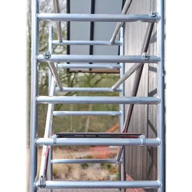 Altrex RS Tower 41 PLUS Aluminium ohne Safe-Quick® mit Holz-Plattform 4,20m AH breit 0,90x1,85m