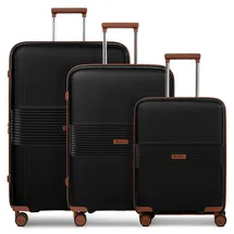 farmhood Eco Edition 02 Koffer-Set 3-tlg. schwarz
