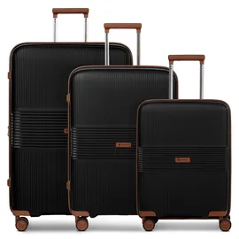 farmhood Eco Edition 02 Koffer-Set 3-tlg. schwarz
