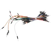 VELLEMAN WJW009N Steckbrücken-Set Rot, Orange, Gelb, Grün, Blau, Weiß, Schwarz