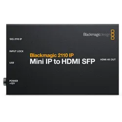 Blackmagic 2110 IP Mini IP to HDMI SFP