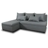 silape Sofnet Ecksofa Grau, Textil, 5-Sitzer, L-Form,Rechteckig, 205x142 cm, Wohnzimmer, Sofas & Couches, Wohnlandschaften, Ecksofas
