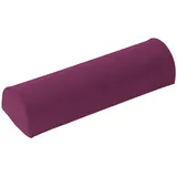 Sport-Tec Dreiviertelrolle Lagerungsrolle Lagerungskissen mit Kunstlederbezug 50x15 cm,