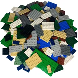 LEGO® Platten Gemischt für Haus, Gebäude - Menge 100x