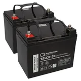 Q-Batteries Akku E-Mobile Meyra Ortopedia 12V 36000 mAh 2 St.