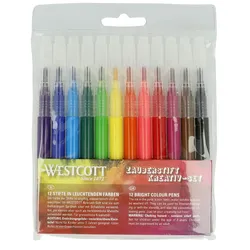 WESTCOTT Airbrush-Stifte Mehrfarbig 1.0 - 5.0 mm