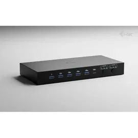 iTEC i-tec USB-C KVM Dock PRO for 3 Hosts, Dual Video, mit 2x Power Delivery max 92W