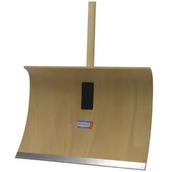 SONNECK Sperrholz-Schneeschieber mit Stiel Räumbreite 500 mm