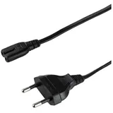 Logilink CP195 Strom Netzkabel Schwarz