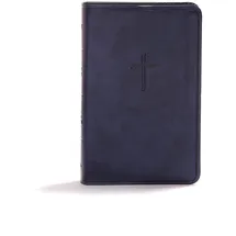 Holman Bibles The Holy Bible: King James Version, Navy Leathertouch, KJV Compact Bible: Value Edition