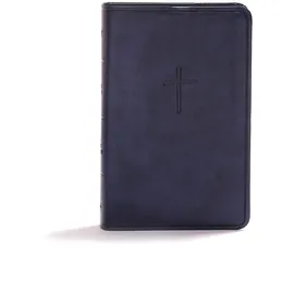Holman Bibles The Holy Bible: King James Version, Navy Leathertouch, KJV Compact Bible: Value Edition