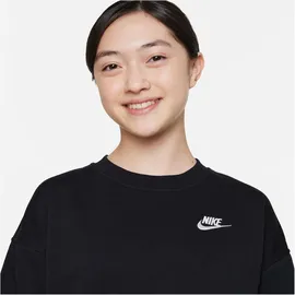 Nike Sportswear Club Fleece Sweatshirt Mädchen - Schwarz, M