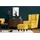 Konsimo Hocker Miles 55 x 42 x 40 cm Gelb