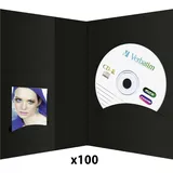 Daiber Passbildmappen A4 Schwarz 100 St.