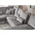 die planbar Wohnlandschaft DIE PLANBAR "ZE-EM20028 U-Form, Breite 332 cm", amira silber, B:332cm T:220cm, 100% Polyester, Sofas, Wohnlandschaft, wahlweise mit Kopfstützen und Sitztiefenverstellung