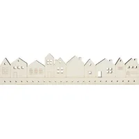 Rayher Holz, 44,4 x 10cm DIY Adventskalender - Beige