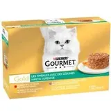 Gourmet Gold Raffiniertes Ragout 12 x 85 g - Huhn Varianten