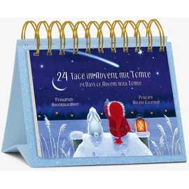 Korsch Verlag Postkarten-Adventskalender 24 Tage im Advent mit Tomte