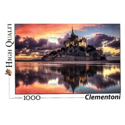 Puzzle Der wunderschöne Mont Saint-Michel (Puzzle), 1000 Puzzleteile
