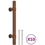 vidaXL Möbelgriffe 10 Stk. Bronzen 96 mm Edelstahl