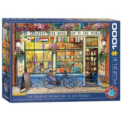 EUROGRAPHICS Puzzle Puzzle Der größte Buchladen der Welt 1000 Puzzleteile, 1000 Puzzleteile bunt