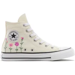 Sneaker CONVERSE "CHUCK TAYLOR ALL STAR FLORALS", Gr. 39, egret, lt jellyfish jitter, Textil, sportlich, Schuhe