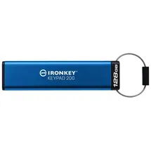Kingston IronKey Keypad 200 Verschlüsselter USB-Stick Metall USB 3.2 Gen1