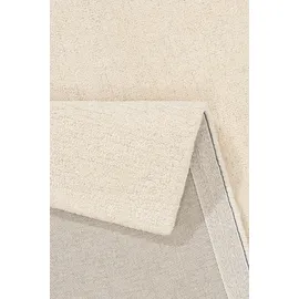 THEKO Läufer THEKO "Janne, Berber Teppich, reine Wolle, meliert, handgearbeitet" Gr. 13, beige (natur), B:90cm H:20mm L:250cm, Wolle, Teppiche, Läufer, handgetuftet, Wohnzimmer, Schlafzimmer, Flur, Teppich-Läufer, Brücke