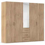 Rauch »Kleiderschrank Schrank Garderobe Schlafzimmerschrank EVELYN«, (in 2 Höhen 197 oder 210 cm erhältlich), in elegantem Stil mit Schubladen 3 Breiten und 2 Höhen MADE IN GERMANY