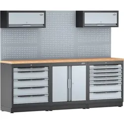 Schrankwand-Kombination ∙ Komplett-Paket ∙ Holz ∙ V6000-3P2XL