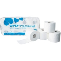 WIPEX PoFessionell Toilettenpapier, 3-lagig hochweiß