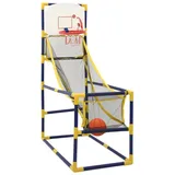 vidaXL Arcade Basketball Spielset mit Ball und Pumpe 45x86x127 cm